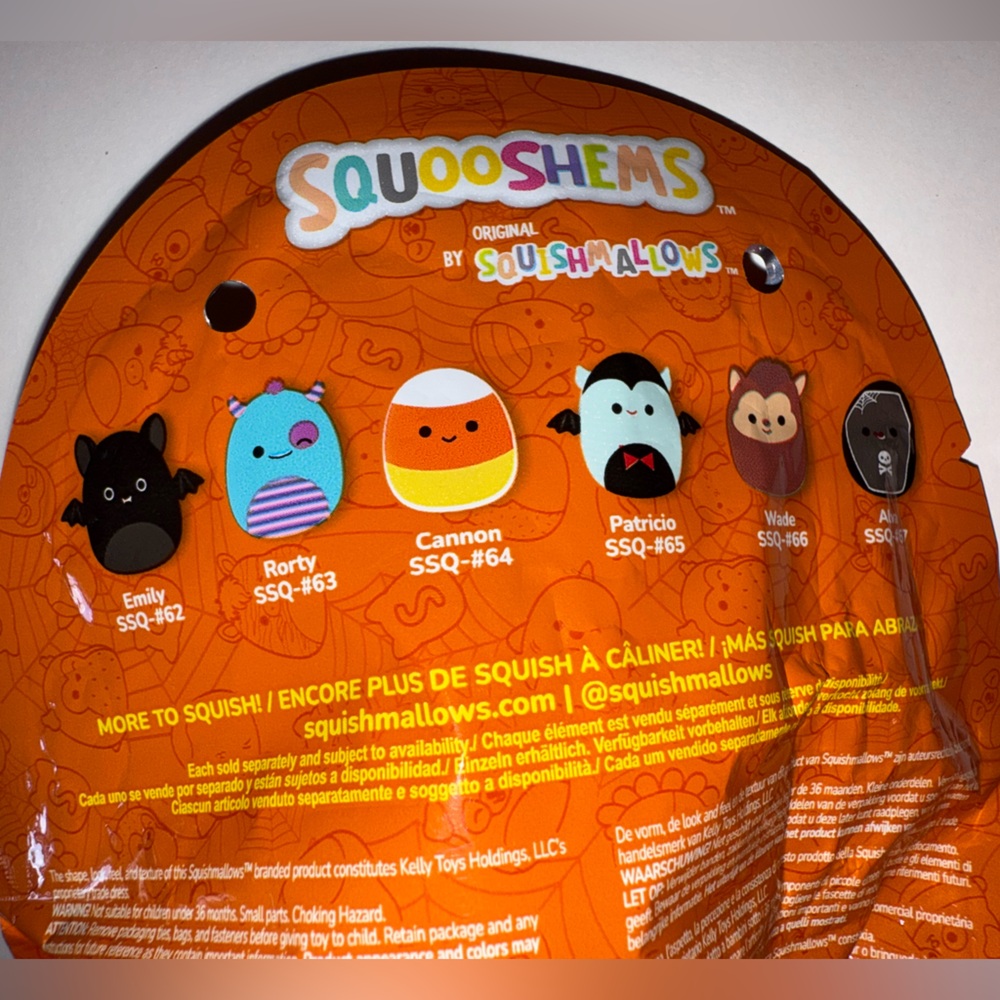 Halloween Squishmallows Squooshems Blind Bag Bundle - Picture 4 of 4